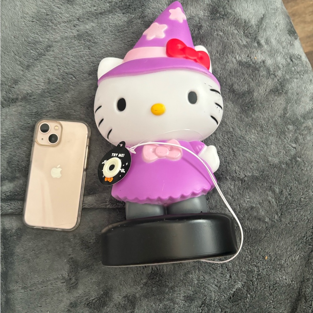 Hello kitty light up lamp